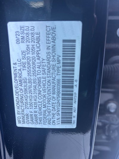 2024 Honda Pilot Touring