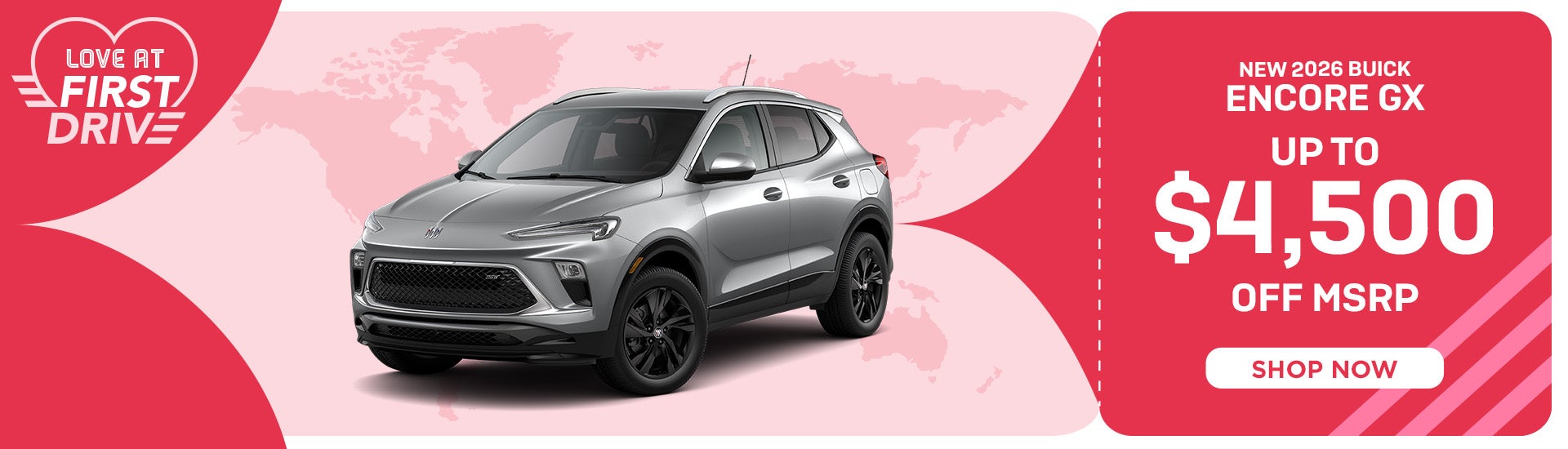 New 2026 Buick Encore Up to $4,500 OFF MSRP