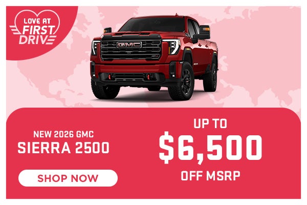 New 2026 GMC Sierra 2500 Up to $6,500 OFF MSRP