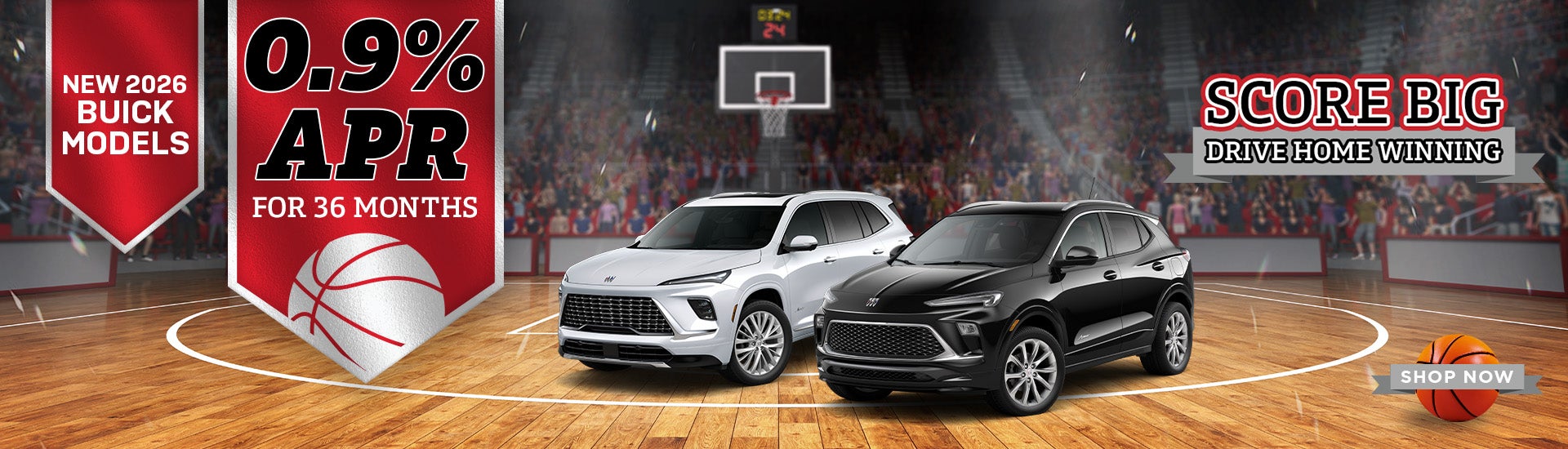 New 2026 Buick Models 0.9% APR for 36 months